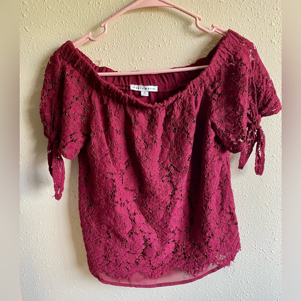 Off the shoulder top